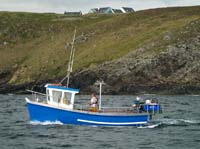 KG290488n fishing boat seagull dunworly west